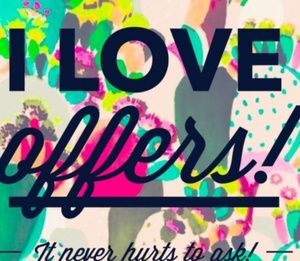 💌 Reasonable OFFERS are always welcomed💌